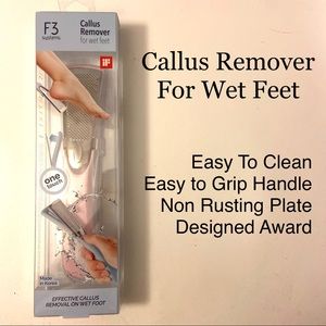 🦶 Callus Remover Wet Feet Heels Pedicure Tool F3 Systems